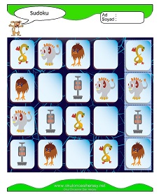 Sudoku Çocuk Bulmacaları